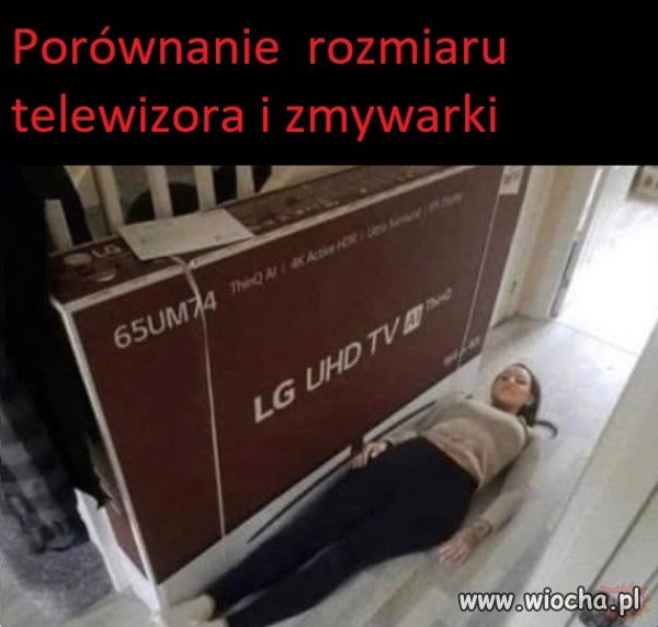 Telewizor i zmywarka.