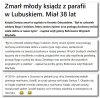 Straciła Polska księdza i jednocześnie