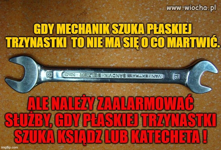 Płaska trzynastka...