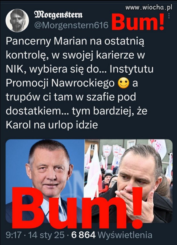 Oj będzie się działo. Bardzo, Super.