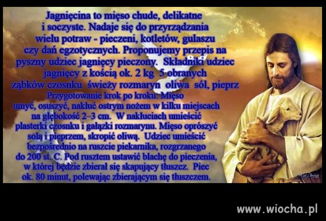 Jezus z jagnięciem.