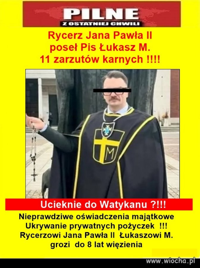 Rycerz Ziemi Lubuskiej herbu Zakuty Łeb w tarapatach !