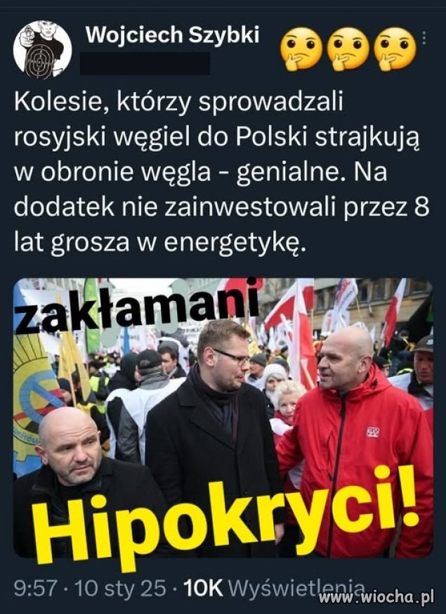 Dla nich nie jest ważne to co dobre dla Polski ...