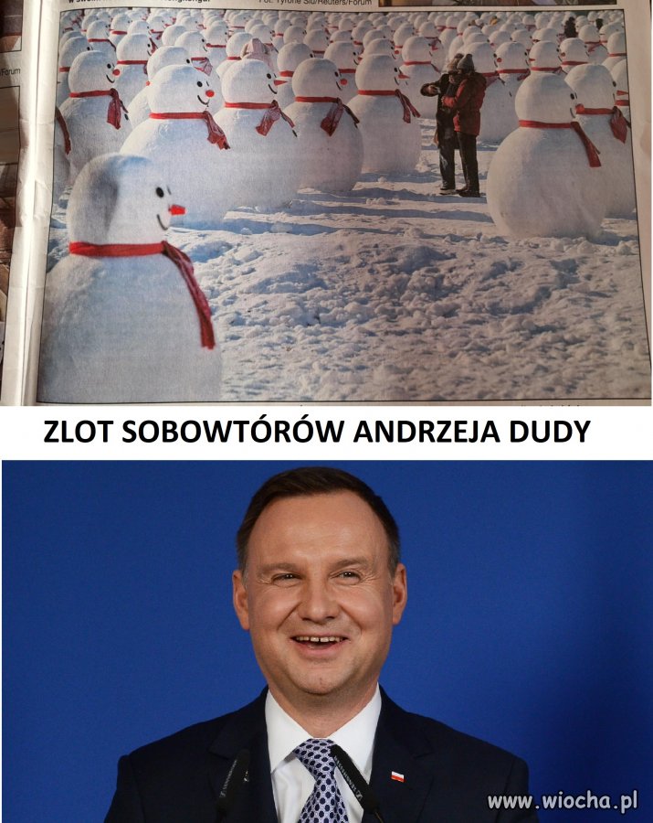 Anżej nie był u Trumpa bo był na zlocie