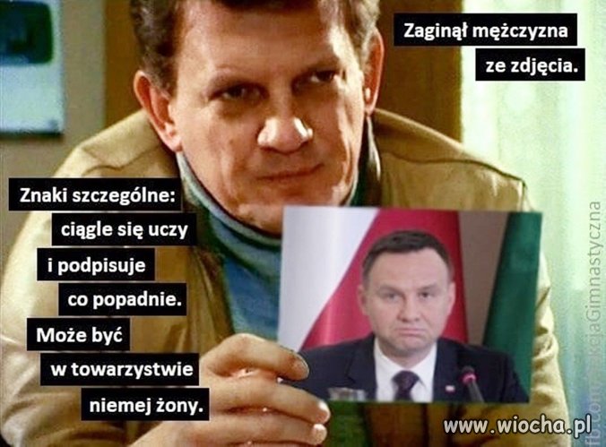 Zaginął...