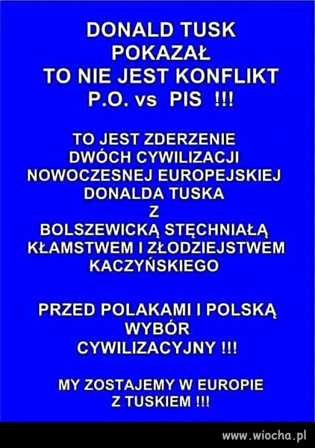 Masz wybór! Skorzystaj z tego! Wybierz dobrze !