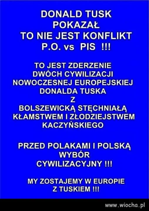 Masz wybór! Skorzystaj z tego! Wybierz dobrze !
