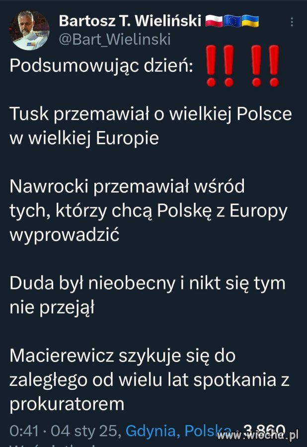 A to tylko jeden z pierwszych dni tego roku !