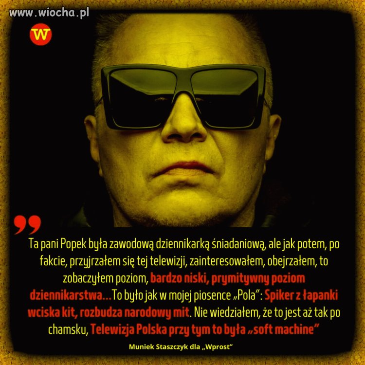 Muniek o TV Republika i Annie Popek