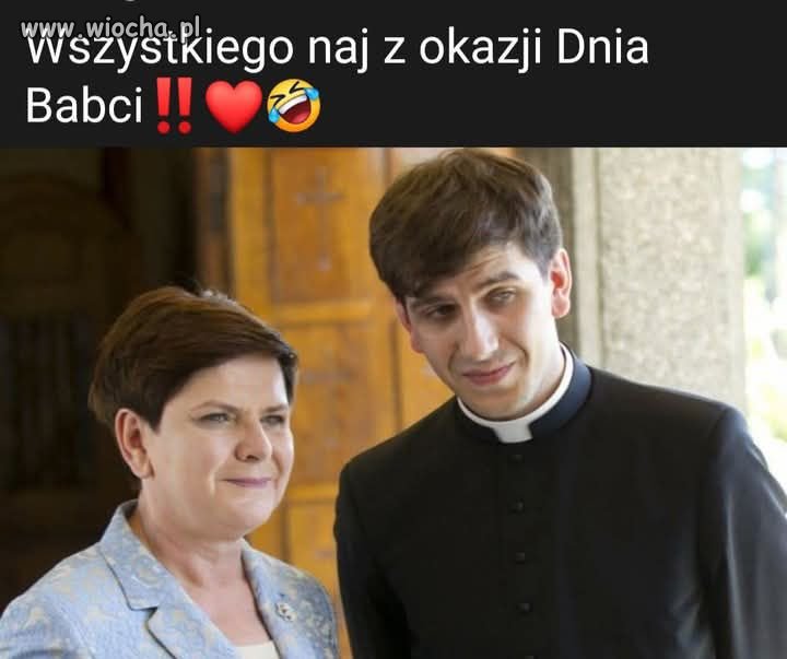 Cieszysz się babciu?