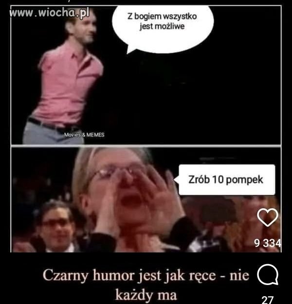 Czarny humor.