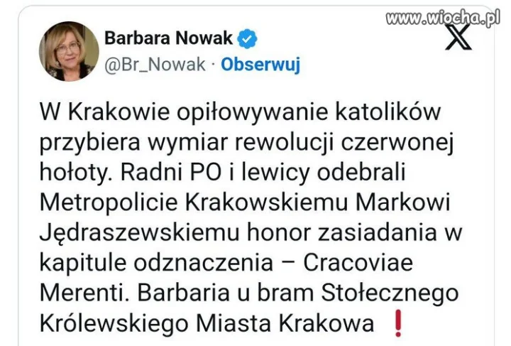 Takie nieszczęście...przegonili klechę!