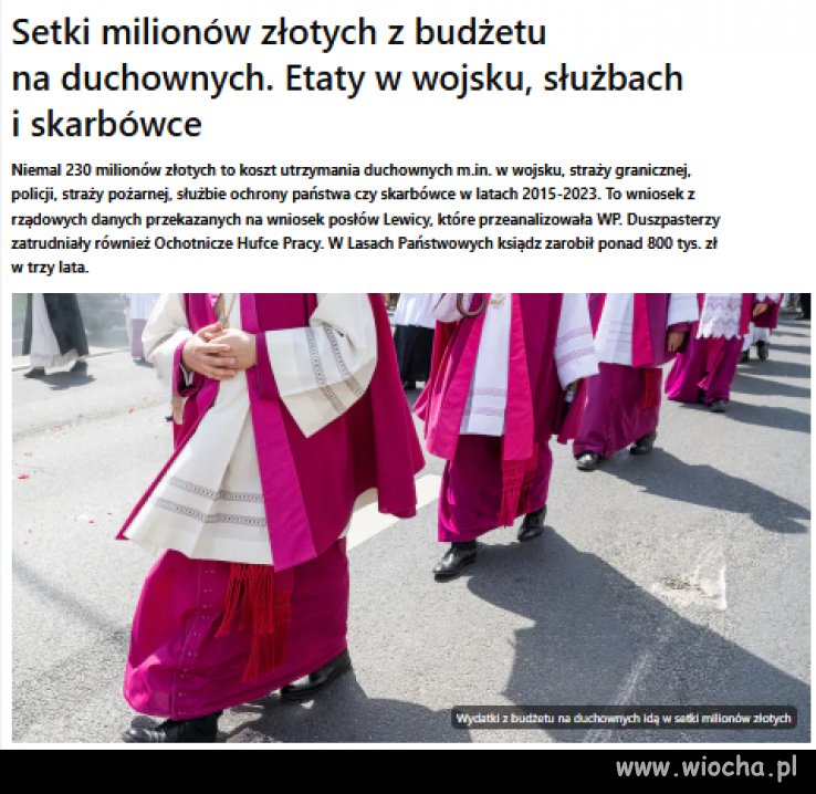 Już dość!  Odciąć te ryje od państwowego koryta!