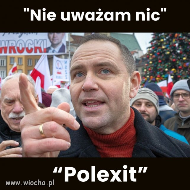 Na sztandarach ma już hasła: