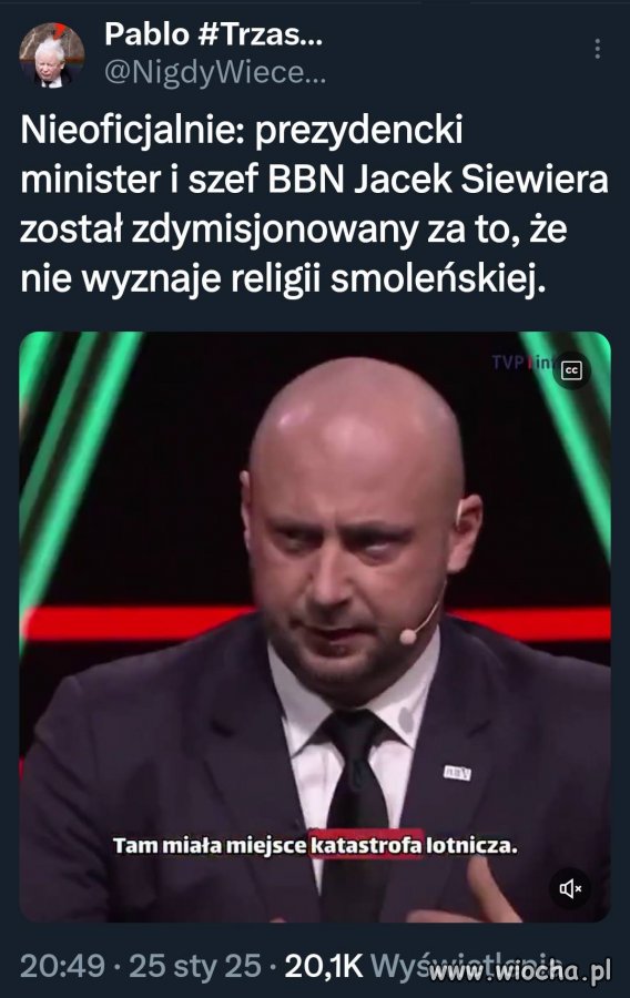 Kaczor takiej zdrady nie odpuszcza ...