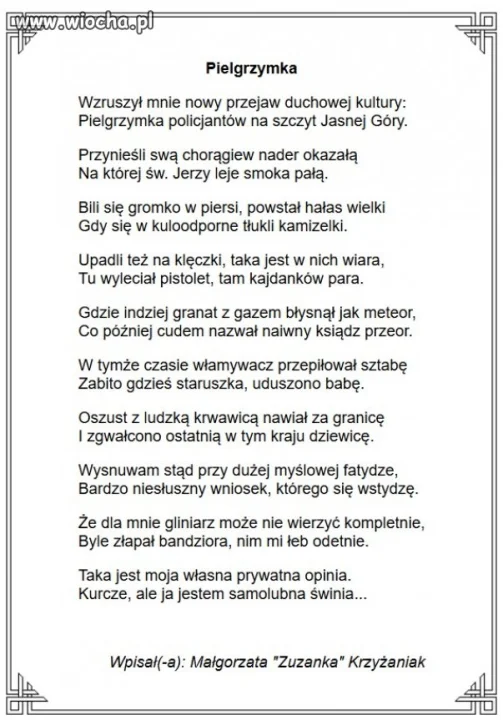 Pielgrzymka - Andrzej Waligórski