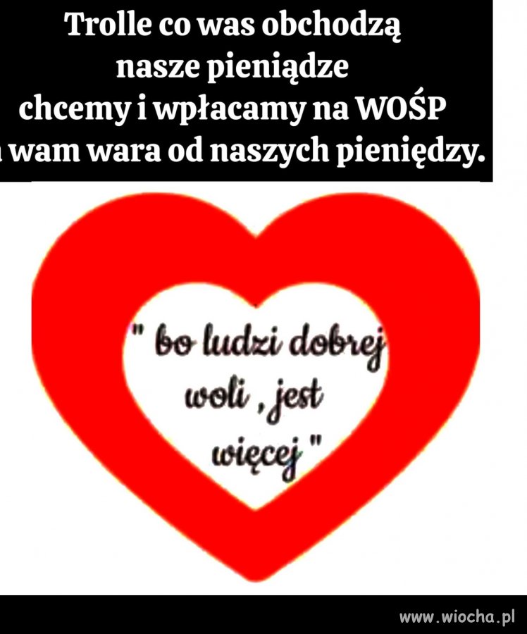 Płaciłem i będę płacił z własnej woli ...