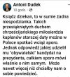 Prof. Dudek o wczorajszych groźbach pod jego adresem.