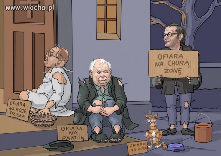 Żebraczy biznes PiSu, Rydzyka i sekty kościoła...