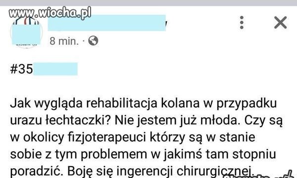Nietypowy uraz.