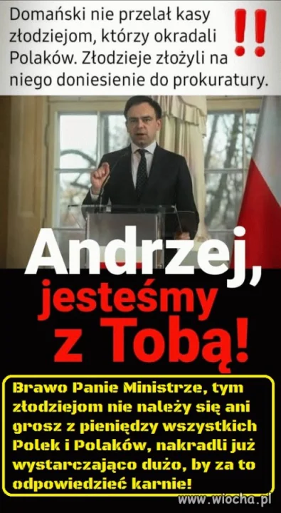 Brawo panie Domański