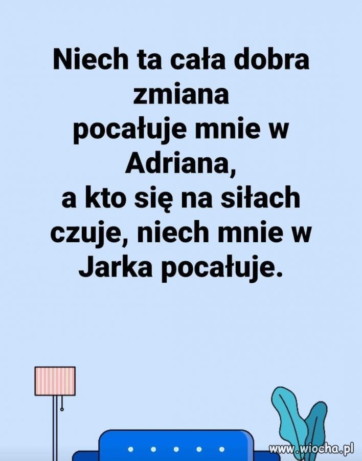 Taka propozycja ...