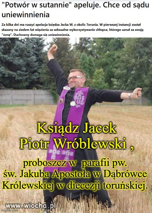 To ten kiecol, co przed ołtarzem