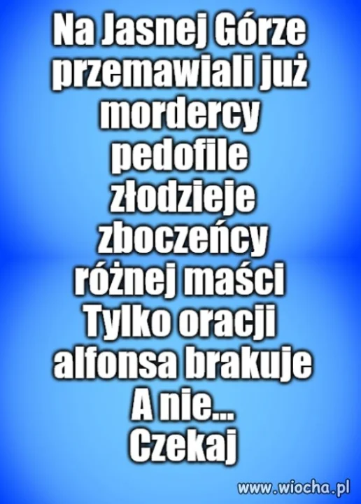 Kaprawym okiem ateisty patrząc ...