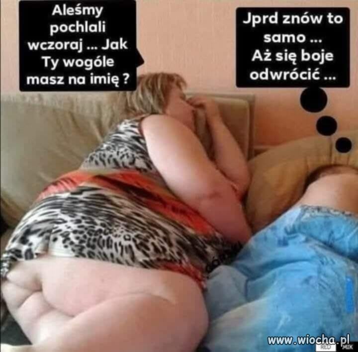 Po ostrej imprezie 