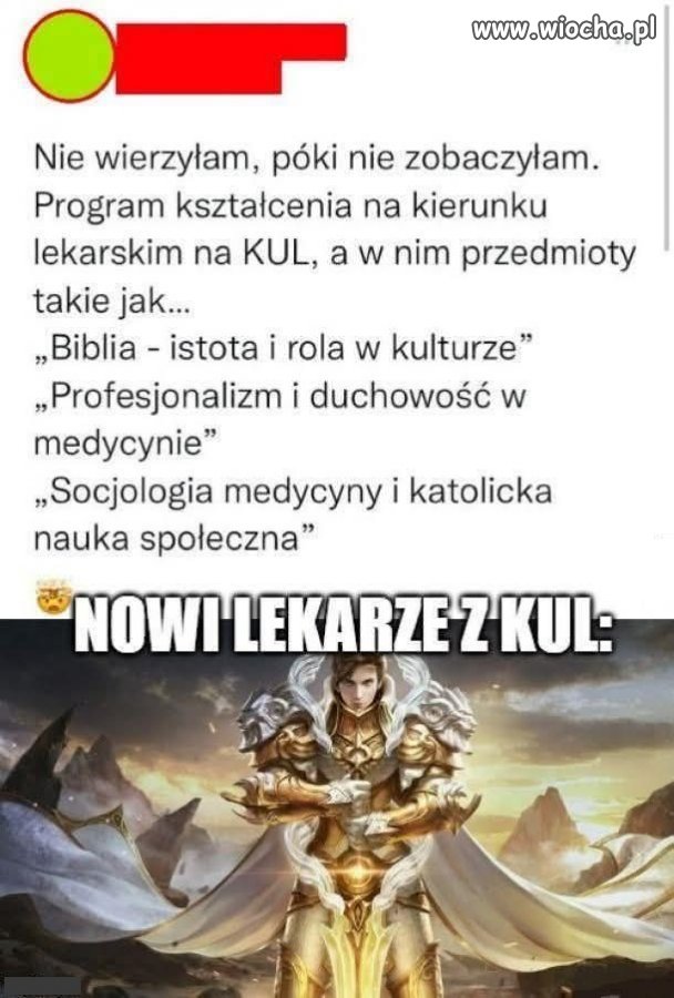 Strach się bać! Lepiej nie chorować ...