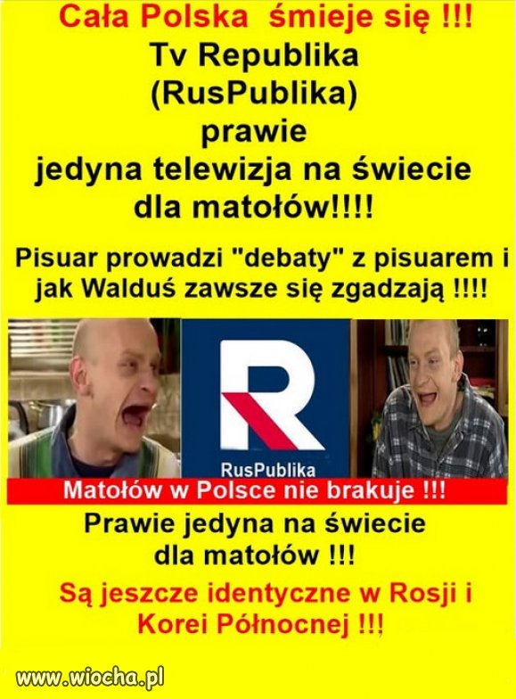Jaki elektorat PiSu, taka telewizja, zaRublika...