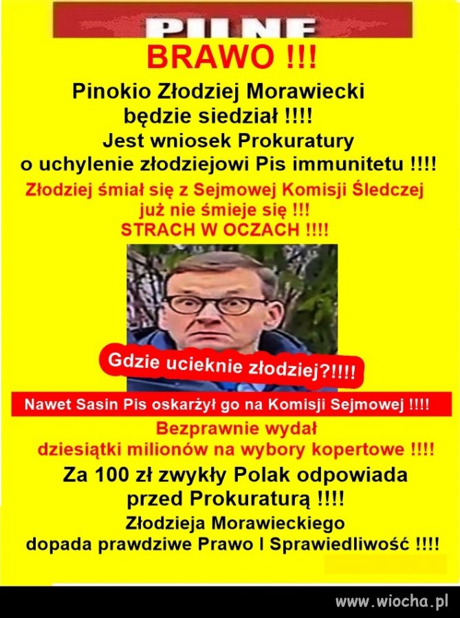 Im bliżej do wylotu z pałacu pajaca z prawem łaski
