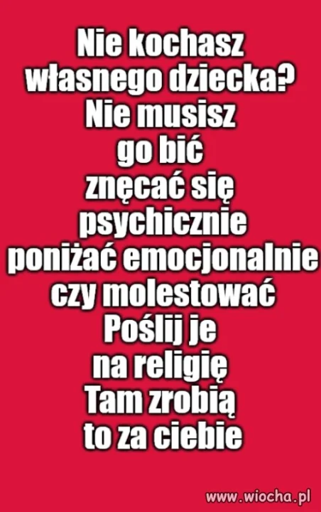 Kaprawym okiem ateisty patrząc ...