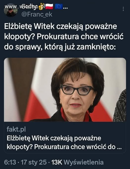 Liczyłaś na przedawnienie...