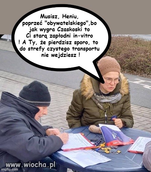 Podpisz, Gienek, podpisz,