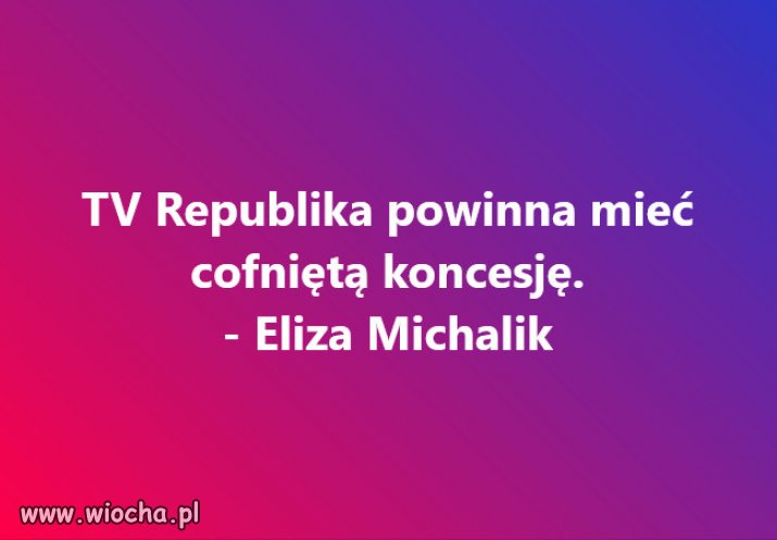 To jest szczujnia! Panie Bodnar do roboty...