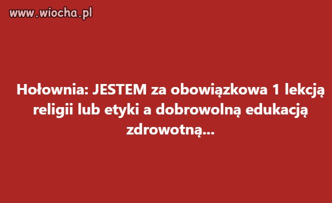 Krótko o Hołowni: Idiota