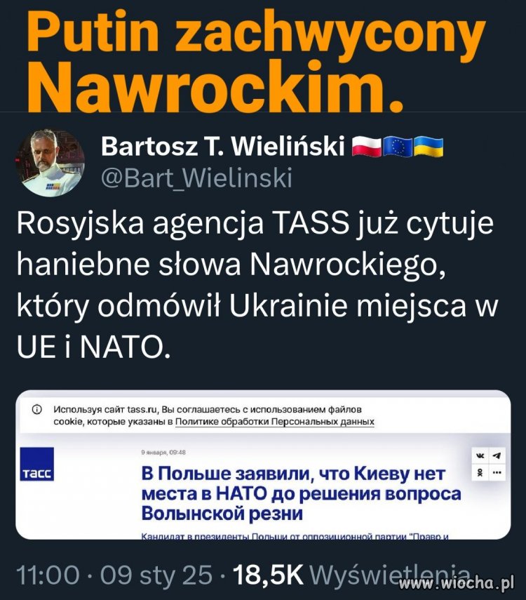 PiS to przedstawiciele Putina w Polsce !