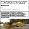 Dwa złote BMW