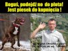 Ciekawe, czy z takim pieskiem