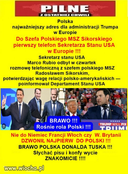 Po upadku rządu kacyka Kaczyńskiego Polska wraca do gry!