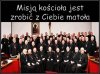 ...ale do kościoła nikt za łeb nie ciągnie