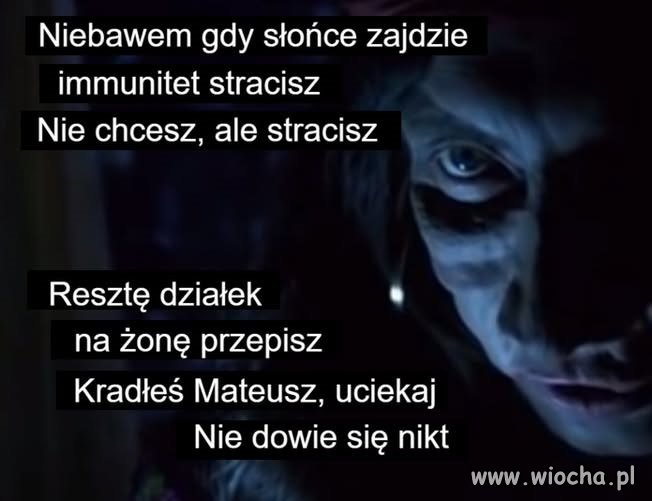 Czarna jest przyszłość PIS