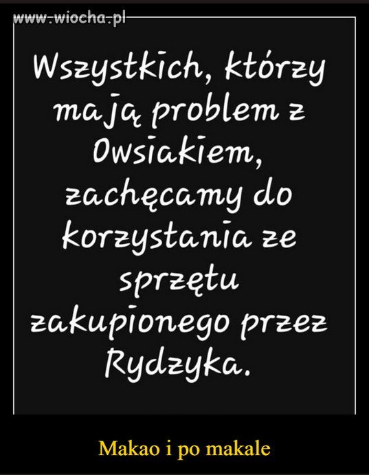 Lepiej dać 100mln zł Owsiakowi niż 5zł Rydzykowi