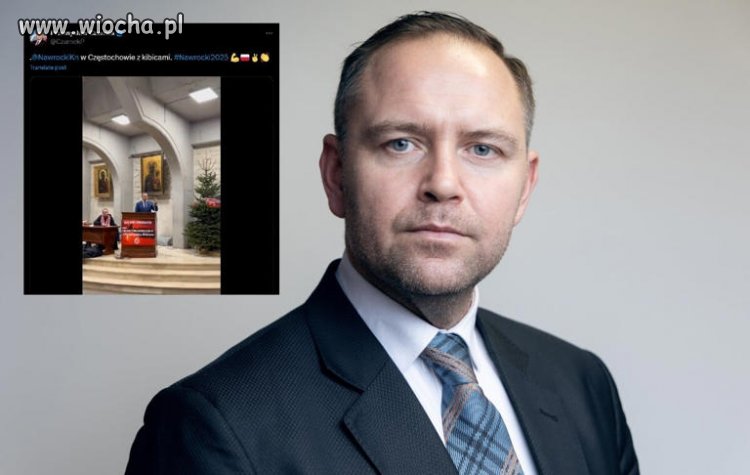 Karol Nawrocki do kibiców: Moją partią jest Polska
