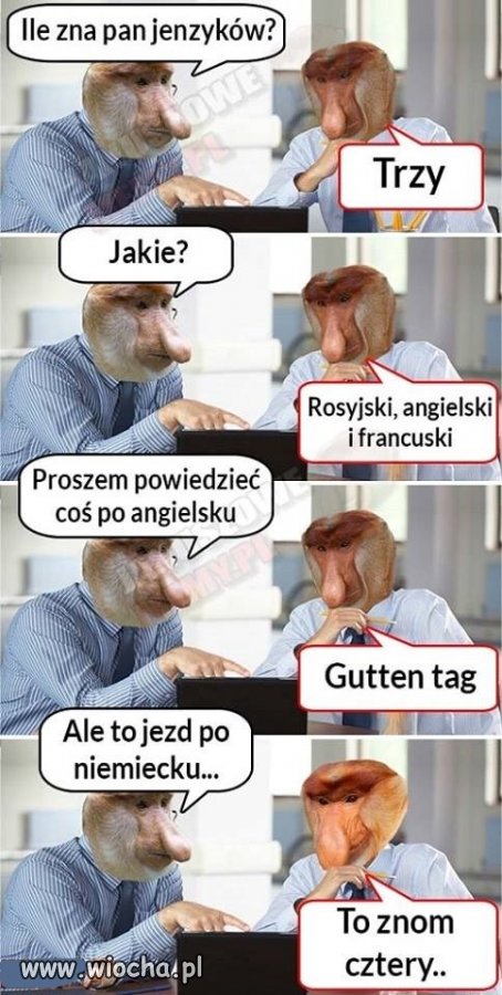 Sam nie wiedział