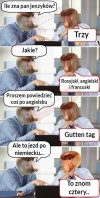 Sam nie wiedział