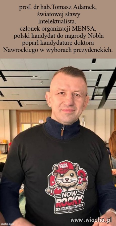 Ważne jest zaplecze intelektualne