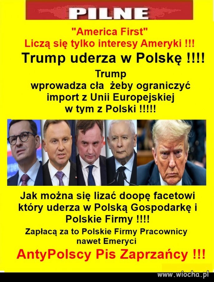 PiSiory sią cieszą. Są teraz w opozycji i im w ...