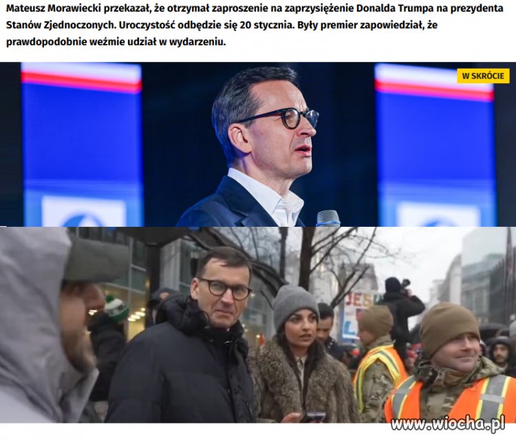 Morawiecki, człowiek z zaproszeniem